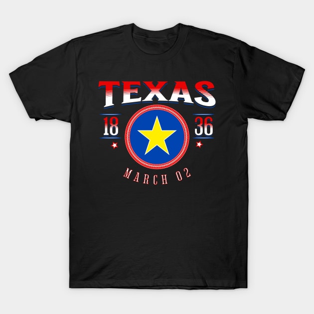 Texas Independence - Texas Declaration of Independence - Texas T-Shirt by Crimson Leo Designs